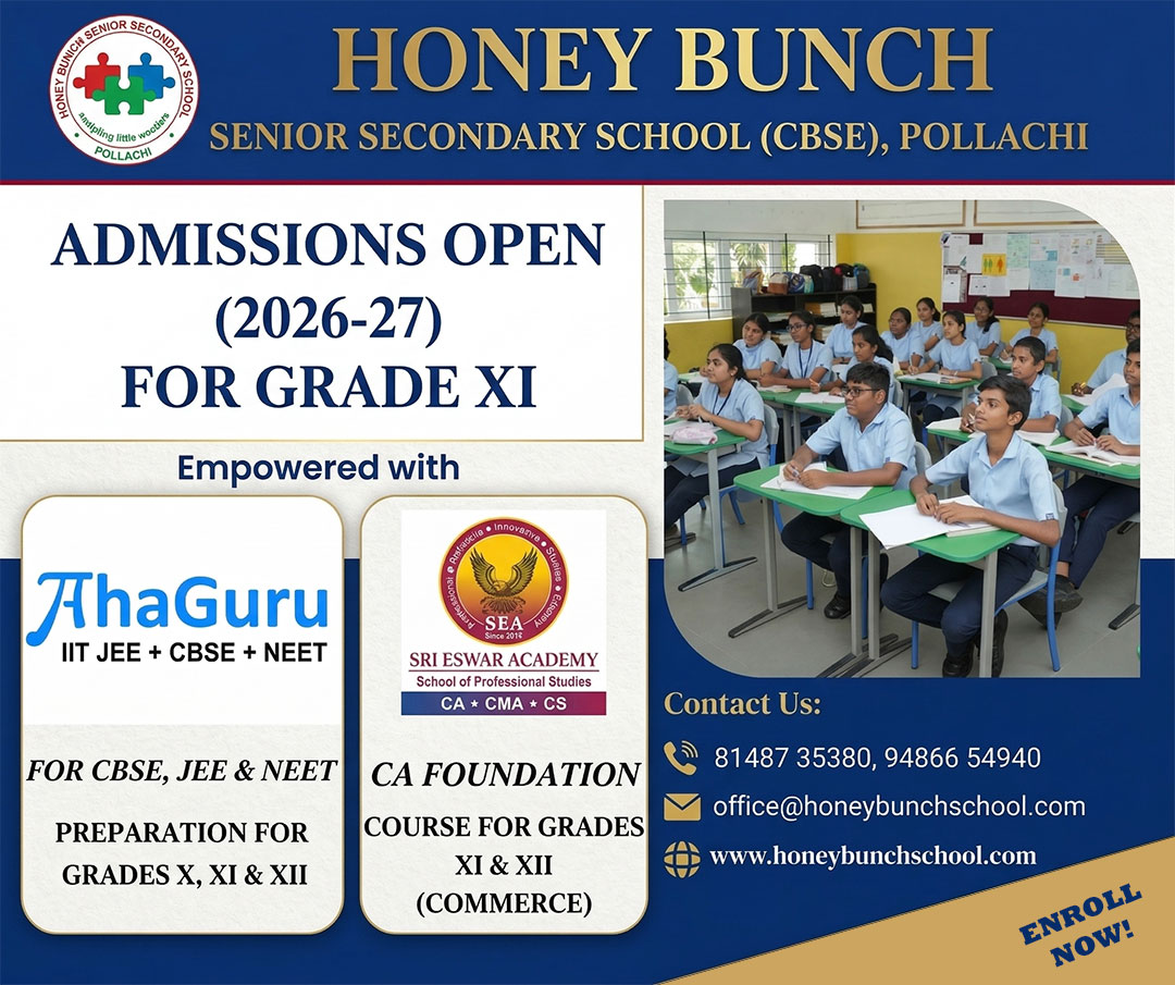 Admissions Open - Honey Bunch School