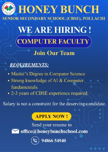 Admissions Open - Honey Bunch School